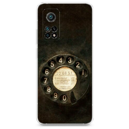 фото Силиконовый чехол "старинный телефон" на xiaomi mi 10t / сяоми ми 10т case place