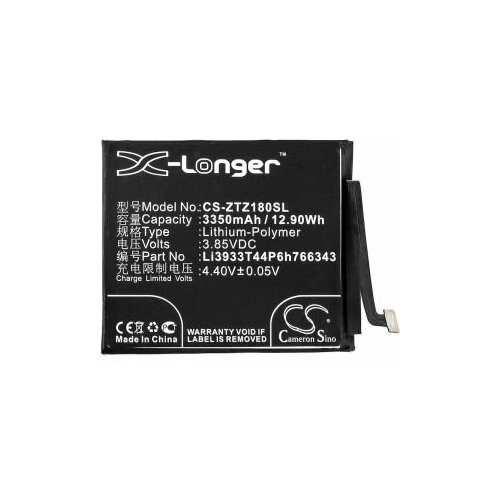 фото Аккумулятор cameronsino cs-ztz180sl для смартфона zte nubia z18 mini (li3933t44p6h766343) pitatel