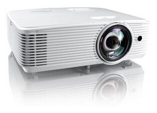Optoma W319st Проектор dlp Wxga 1280x800 3800Lm 250001 Hdmi 1x10W speaker 3DReady short-throw e9 68093₽