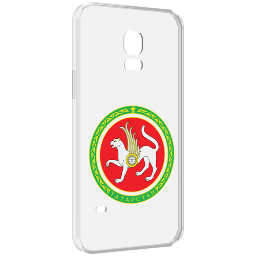 Чехол MyPads герб-татарстан-казань для Samsung Galaxy S5 mini задняя-панель-накладка-бампер