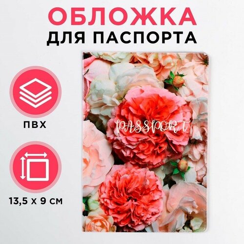 Обложка для паспорта , мультиколор