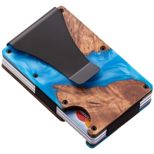 фото Картхолдер c rfid защитой artwood v1 (blue) vertman