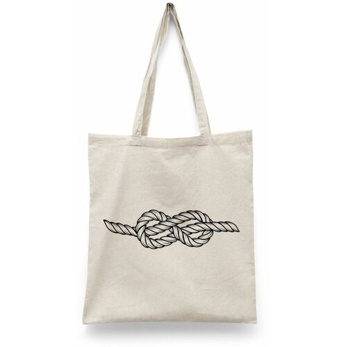 фото Сумка шоппер каждому своё, бежевый