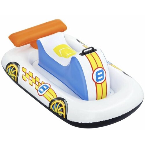 Лодочка надувная Funspeakers Police Car Baby Boat, р. 110 х 75 см