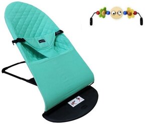 Шезлонг детский 0+ Baby Balance Chair Бирюзовый