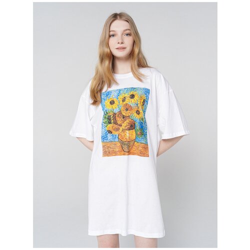 фото Платье твое 69113 размер m-l, белый, women