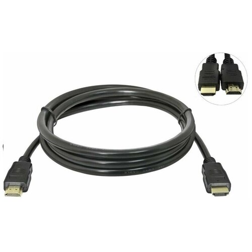 Кабель соединительный аудио-видео PREMIER HDMI (m) - HDMI (m) , ver 1.4, 5м, GOLD, черный [5-815 5.0]