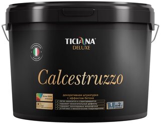 Декоративное покрытие Ticiana Calcestruzzo с эффектом бетона бетон 0.9 л