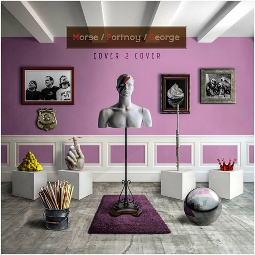 Morse, Portnoy, George – Cover 2 To Cover (2 LP + CD) виниловая пластинка morse portnoy george cover 2 cover 0194397635010