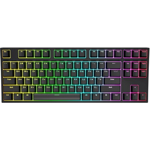 Клавиатура проводная Red Square Keyrox TKL Classic механическая Gateron Yellow, клавиш - 87, USB