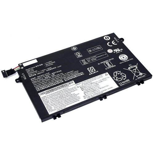 фото Аккумуляторная батарея iqzip для ноутбука lenovo thinkpad e485 (l17m3p52) 11.1v 4050mah