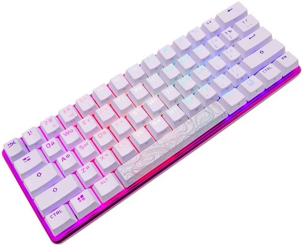 HyperX Alloy Origins 60 (Red Switches) Pink