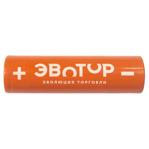 Аккумуляторная батарея EVOTOR ICR 18650 2600mAh 3.7V 9.62Wh/ батарейка для кассы Эвотор 5/ Эвотор 10/акб для кассы/ онлайн-кассы/1 шт.