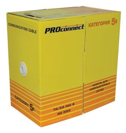 фото PROCONNECT Кабель UTP 4PR 24AWG CAT5e 305м outdoor (01-0054)