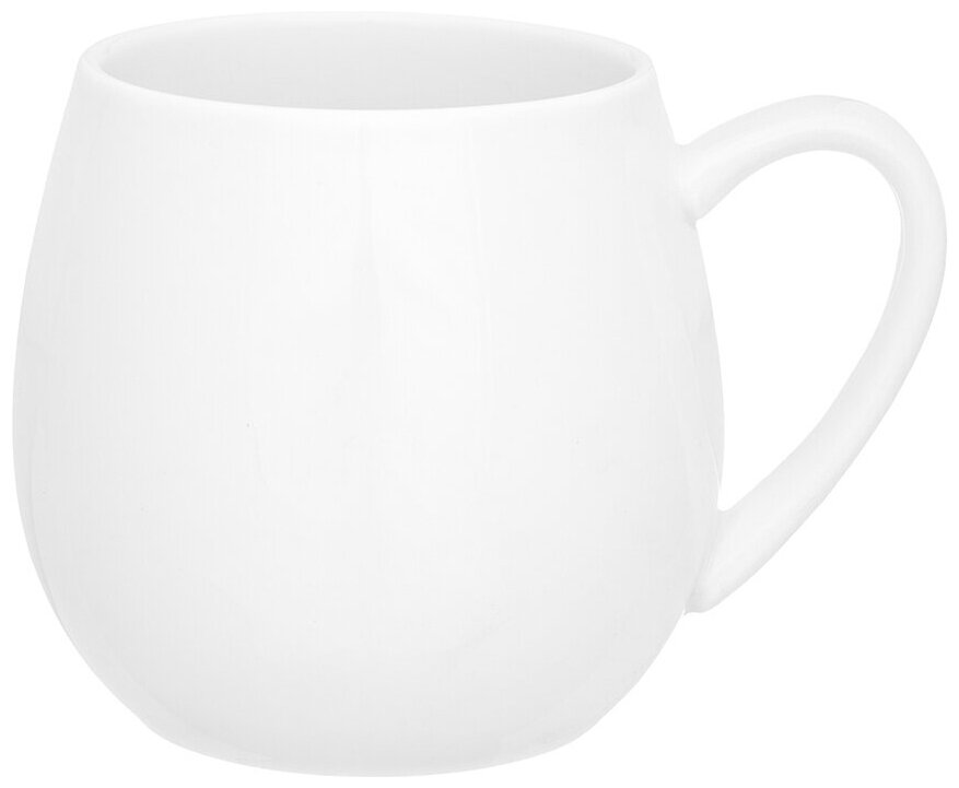 Кружка / чашка / для чая, кофе, капучино 400 мл 12,5*10*9,7 см "Белые ночи" бочонок + крышка-подставка