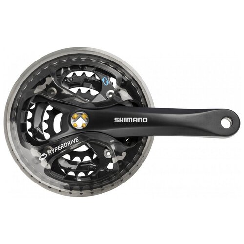 фото 3 шатуны shimano acera m361 3x8 с защитой (175/48-38-28)