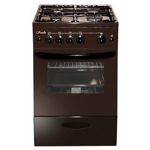 Плита Газовая Лысьва ГП 400 МС-2у коричневый стеклянная крышка 1400000₽