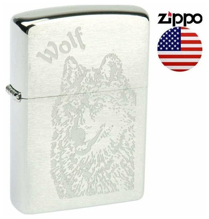 Zippo Зажигалка Zippo 200 Wolf