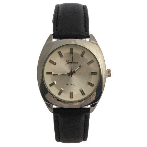 фото Часы наручные женские geneva, 3.8х3.4 см, ремешок экокожа 24 см noname