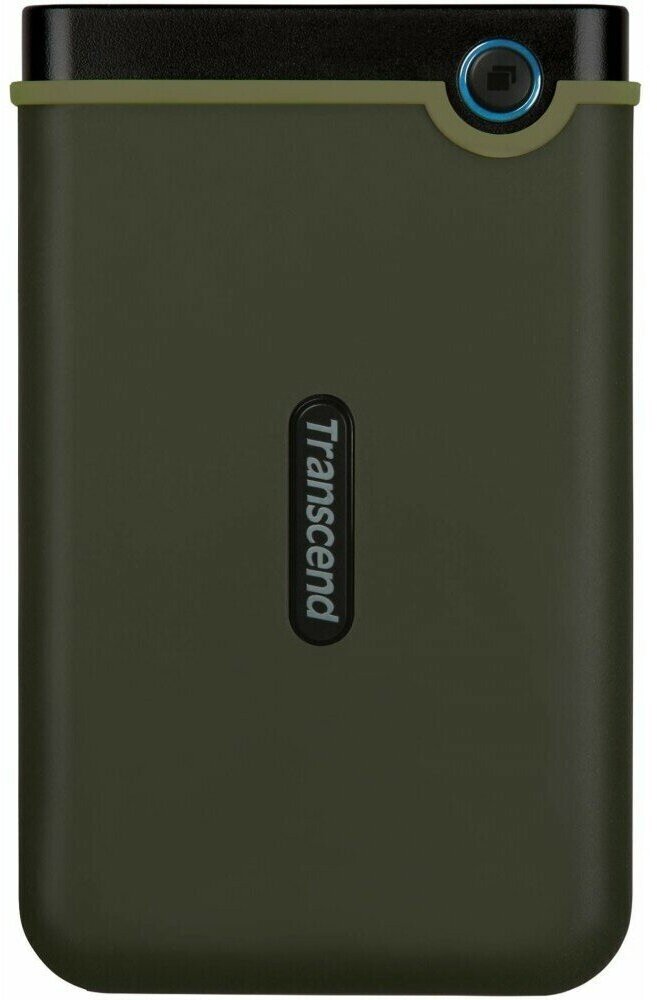 Внешний жёсткий диск 2Tb Transcend StoreJet 25M3 Military Green (TS2TSJ25M3G) — фото 1