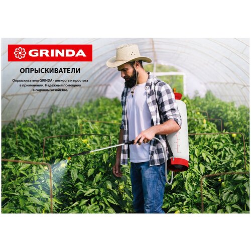 Регулируемая головка-пульверизатор для пластиковых бутылок PH-R GRINDA Grinda 8-425012_z02 grinda дозатор для семян 6 позиционный grinda 8 422365 z01