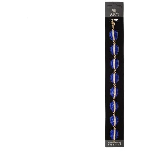 Браслет Большой глаз 20 см синий