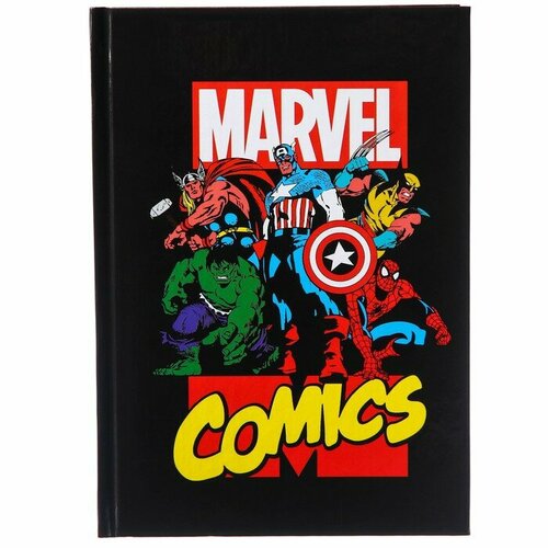 Ежедневник А5, 80 листов Marvel. Comics, Мстители