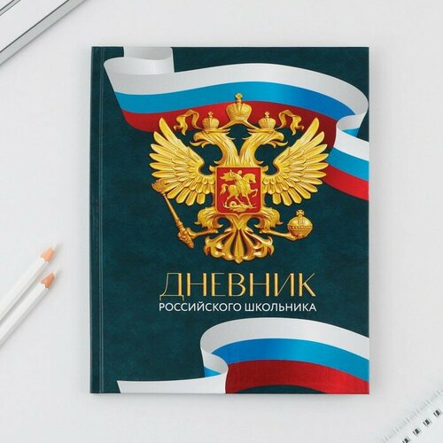 Дневник школьный для 1-4 класса, в твердой обложке, 48 листов, Россия .