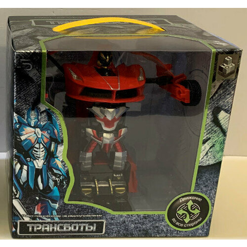 Трансботы 1TOY трансформирующийся в легковую машину 20см, 2 цвета в ассортименте