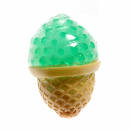 Мялка «Мороженое» с гидрогелем, цвета микс(12 шт.) мялка зайка с гидрогелем цвета микс