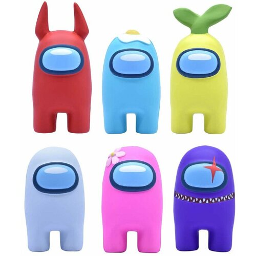 Игрушка-антистресс сквиш Among Us: Сюрприз (6,3 см) (в ассортименте)