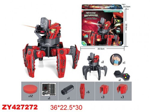 Р/у игрушка /Робот/, свет/звук, стреляет, мультипульт