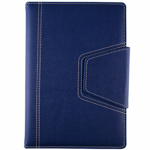 Ежедневник А5 недатиров 120л Darvish обложка кз 3 цвета на застежке с держ дручки DV-12839 1501₽