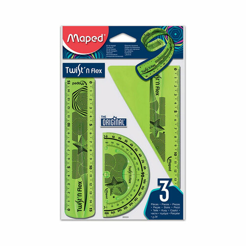 Maped Набор из 3-х предметов Твист-н-Флекс неломающийся 895024 1061₽