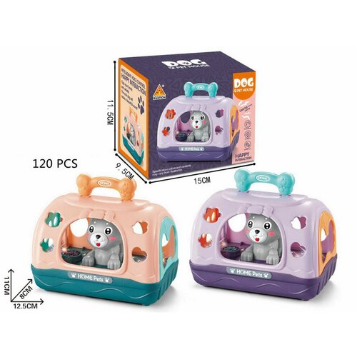 Питомец в домике на бат цвета в ассортименте управление хлопком свет и звук эффекты в к 15x9 650₽