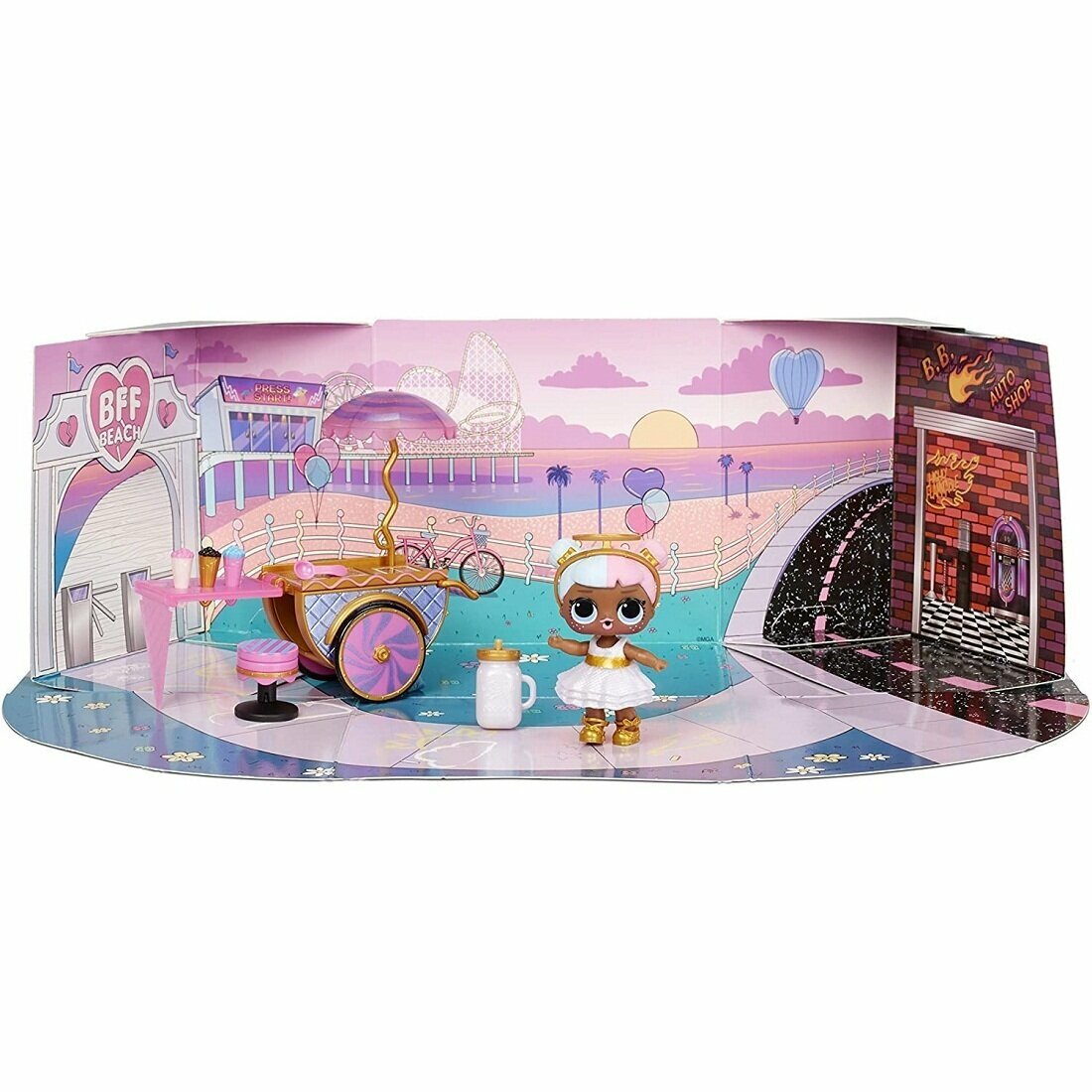 L.O.L. Surprise 572626 Игровой набор с куклой - тележка со сладостями - фото №11