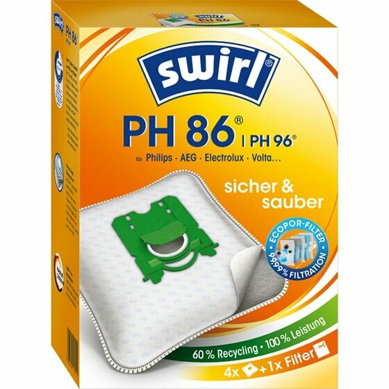 Мешки для пылесоса Swirl PH86/96 4 MP PLUS, 4 шт. - фотография № 5