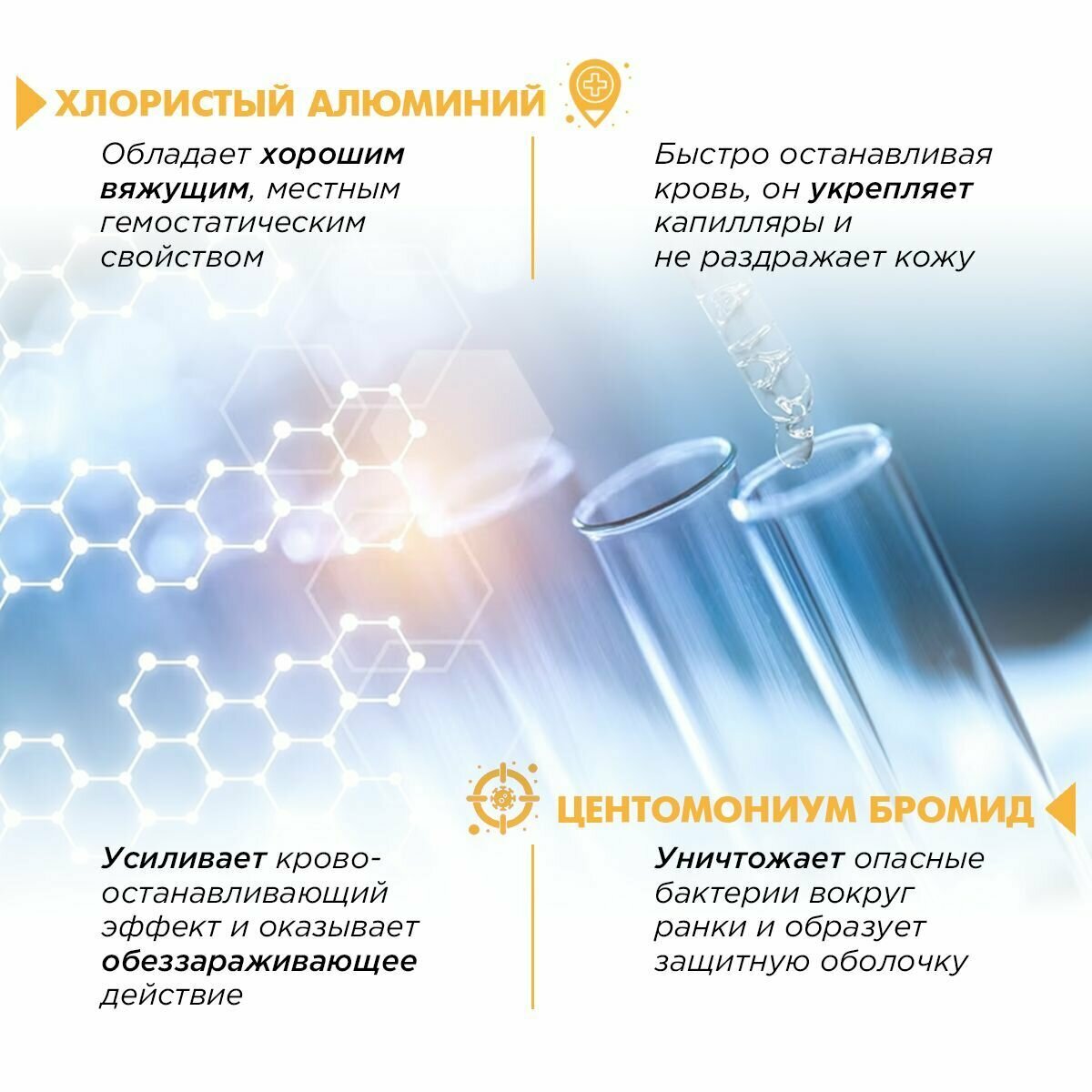 Кровоостанавливающие Препараты Набор кровоостанавливающее средство Капрамин 30 мл в аптечку (гемостатическая жидкость) + микробраши 100 шт + перчатки 100 шт