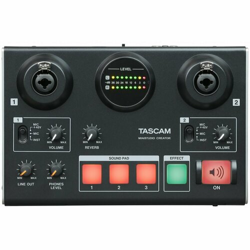 Внешняя звуковая карта с USB TASCAM US-42B