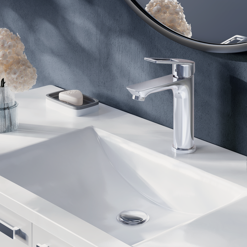 Изображение товара Смеситель для раковины/умывальника ESKO HK26 латунный, цвет - хром