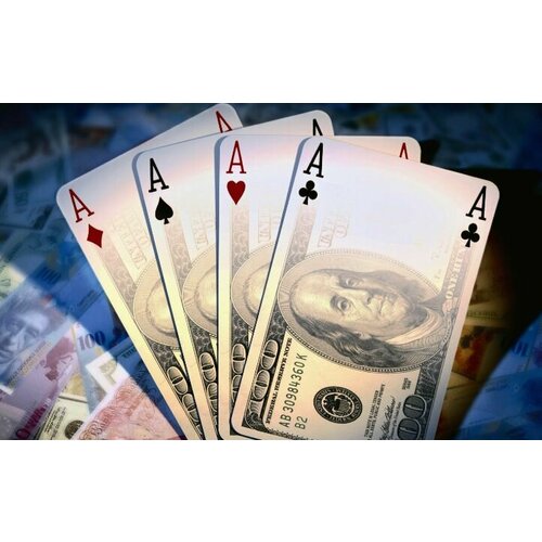 Карты игральные пластиковые Dollar Карты с рубашкой Доллар 109-28 220₽