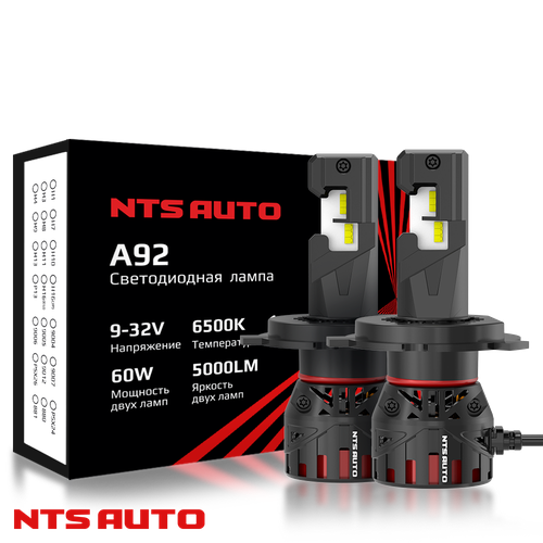 Светодиодные лампы A92 H4/19