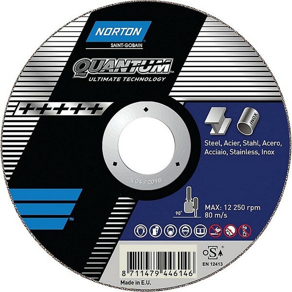 Круг отрезной 115x1.0x22 ZA50ZZ Quantum