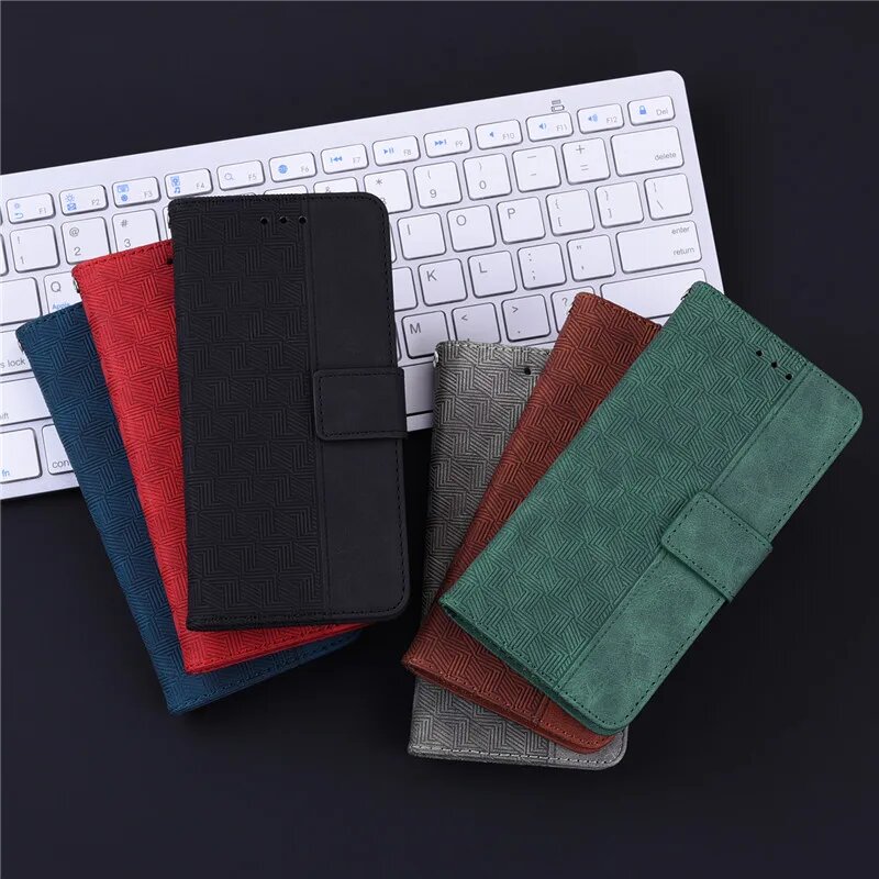 Кожаный чехол-книжка для Infinix Smart 6 Smart6 X6511B, A5, for Infinix Smart 6 — фото 1