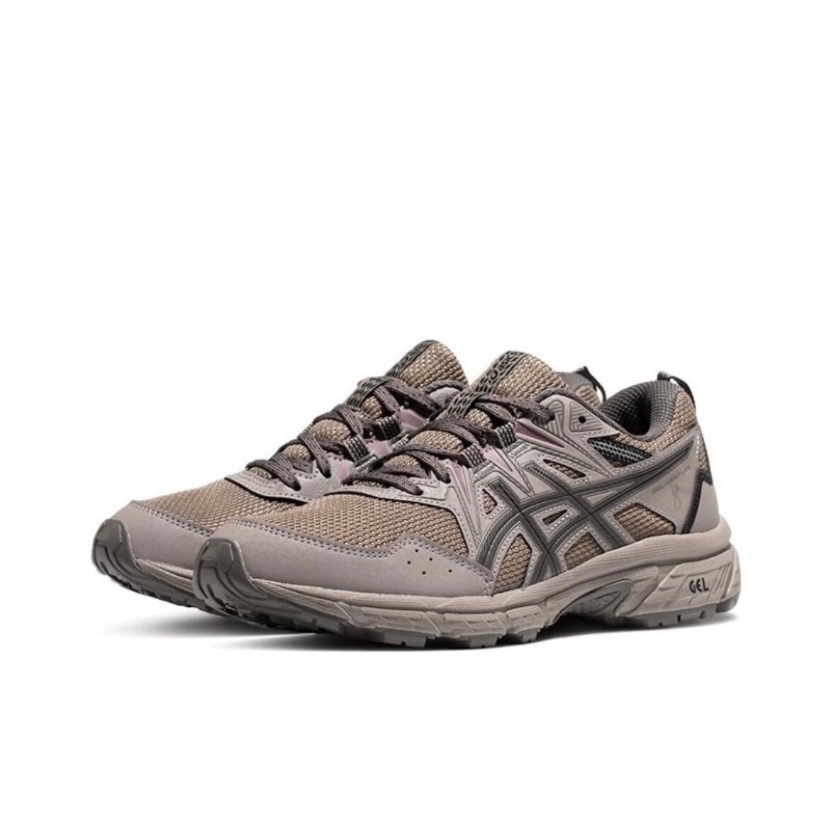 Кроссовки ASICS GEL-VENTURE 8, размер Размер: US 7 / EU 38 / UK 5 / 24 см, бежевый — фото 1