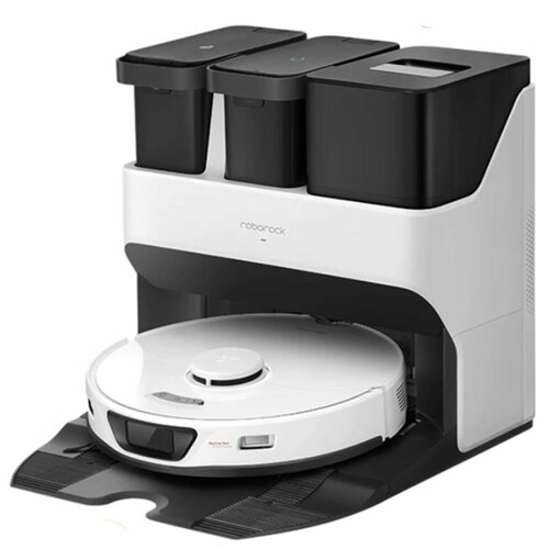 Робот-пылесос Roborock S7 Max Ultra с автодок-станцией, белый, 5500 Па, самоочистка — купить, цена, характеристики