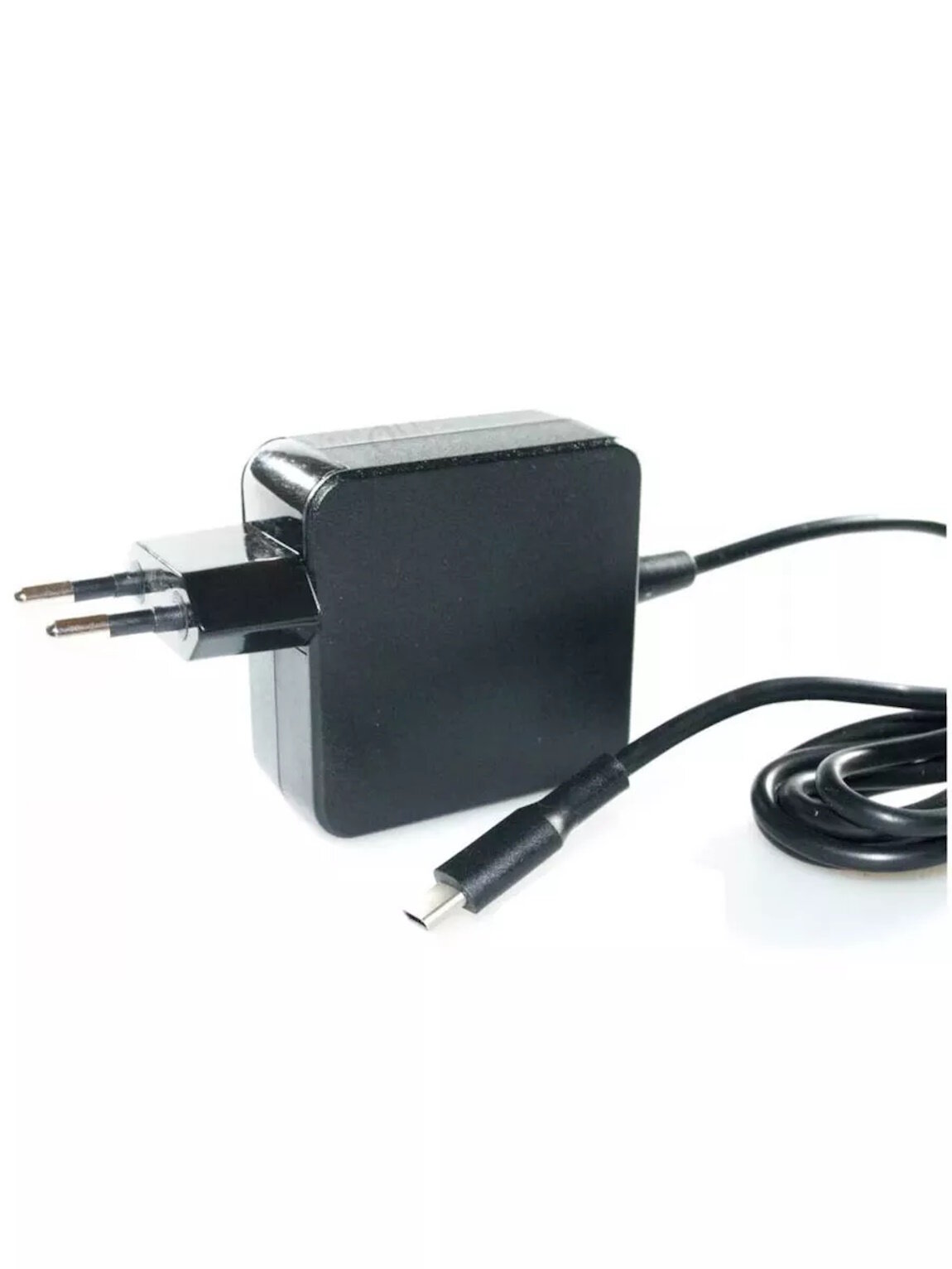 Блок питания Xiaomi Type-C, 65W (5V-3A, 9V-3A, 12V-3A, 15V-3A, 20V-3.25A) (square shape) черный