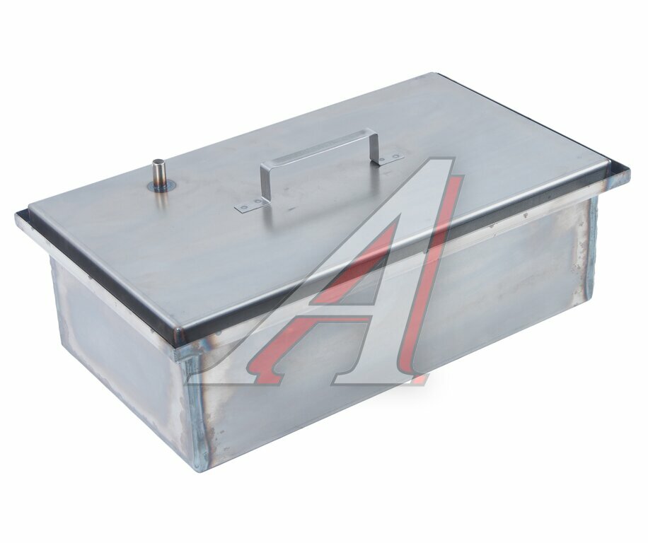 Коптильня 2-х ярусная 490х290х190х1.5мм c гидрозатвором