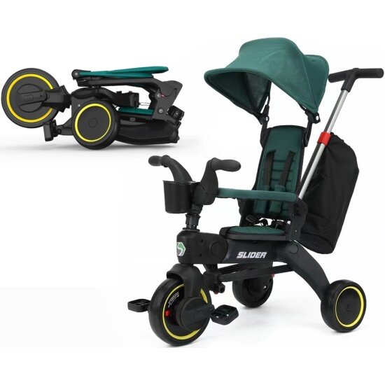 Трехколесный велосипед Slider IT108920 цвет зеленый