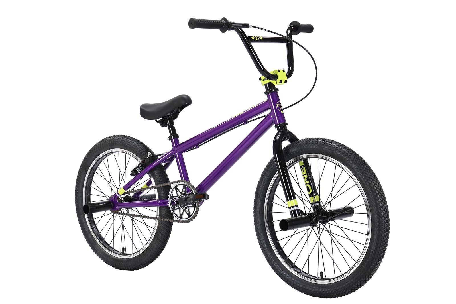 Велосипед BMX Tech Team Step One фиолетовый 18,7"х20" 2024